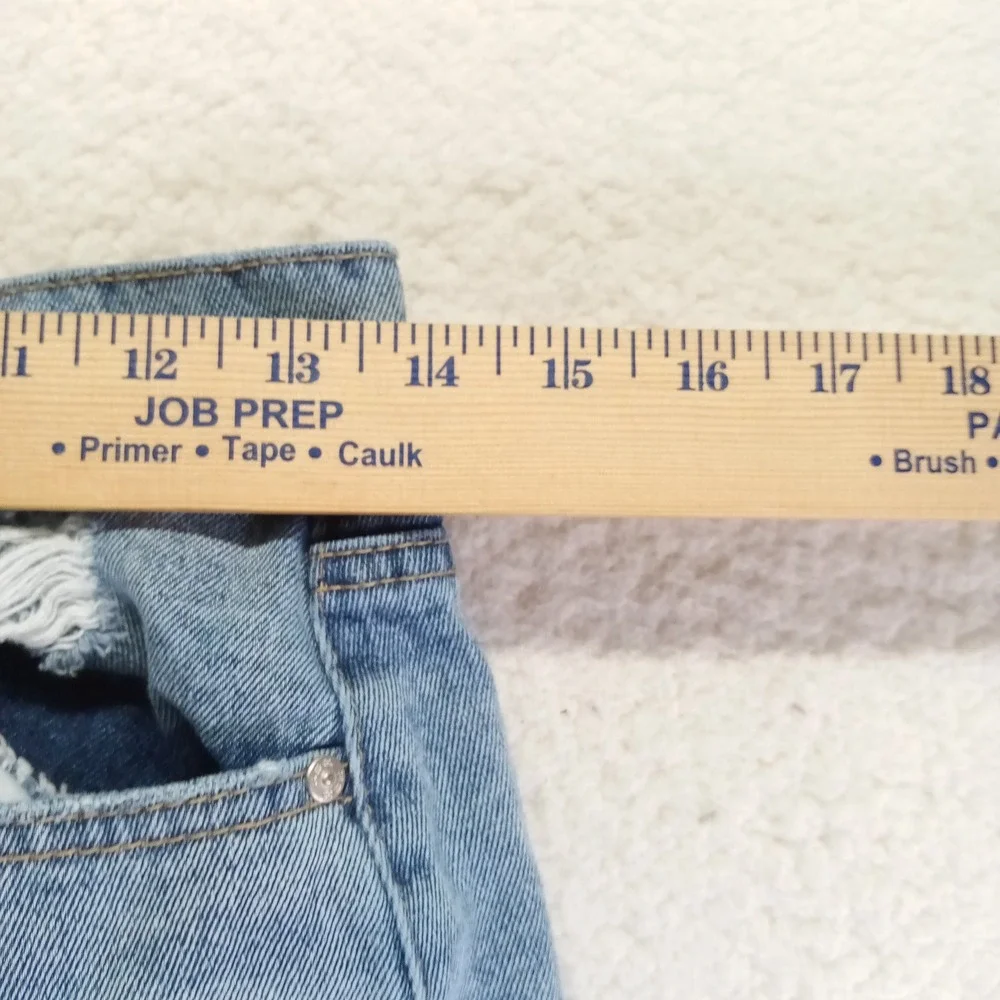 RSQ 90s Jean‎ Light Wash Distressed High Rise Cotton Denim Size 26
